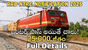 RRB NTPC Notification 2025